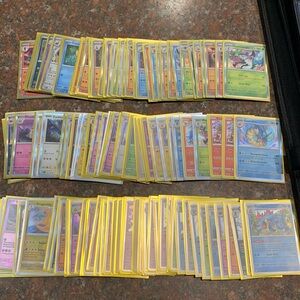 112 Pokemon holo lot.